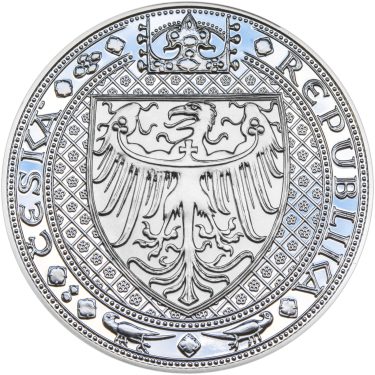 Náhled Reverzní strany - Nejkrásnější medailon IV. Karlštejn - 1 kg Ag Proof-like