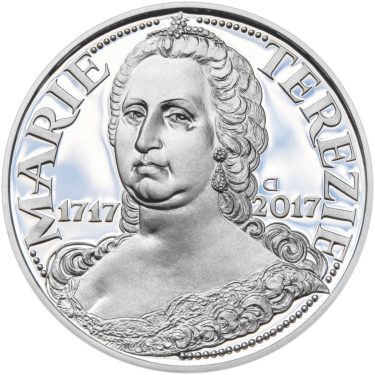 Náhled Averzní strany - 2017 Proof - 200 Kč Marie Terezie