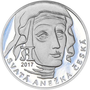 Náhled Averzní strany - 2017 - Proof - Svatoanežské dukáty - 1 dukát Ag