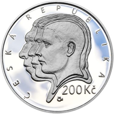 Náhled Reverzní strany - 2019 Proof - 200 Kč Aleš Hrdlička - 150. výročí narození