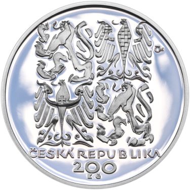 Náhled Reverzní strany - 2020 Proof - 200 Kč Božena Němcová