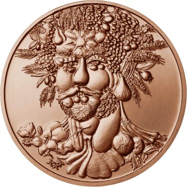 Náhled Reverzní strany - Giuseppe Arcimboldo -  1 Oz Měď b.k.