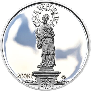 Náhled Reverzní strany - 2018 Proof - 200 Kč Jan Brokoff