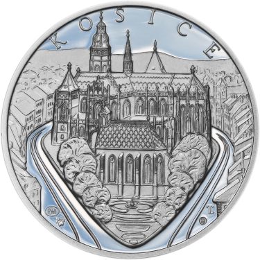 Náhled Averzní strany - Košice - stříbro 1 Oz Proof