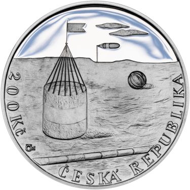 Náhled Reverzní strany - 2012 Proof -  200 Kč Kamil Lhoták