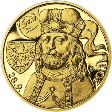 Náhled Reverzní strany - Relikvie sv. Václava - II. -  1/2 Oz zlato Proof