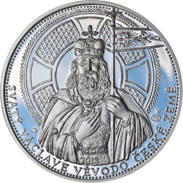 Náhled Averzní strany - 2013 - Proof - Svatováclavské dukáty - 10 dukát Ag