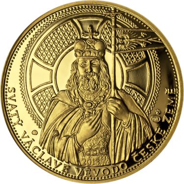 Náhled Averzní strany - 2013 - Proof - Svatováclavské dukáty - 10 dukát Au