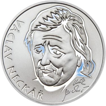 Náhled Averzní strany - Václav Neckář - 1 Oz stříbro Proof