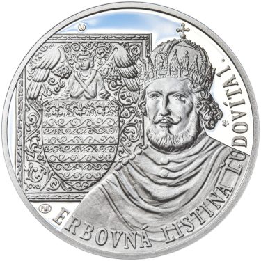 Náhled Reverzní strany - Erb Košice - 1 Oz stříbro Proof